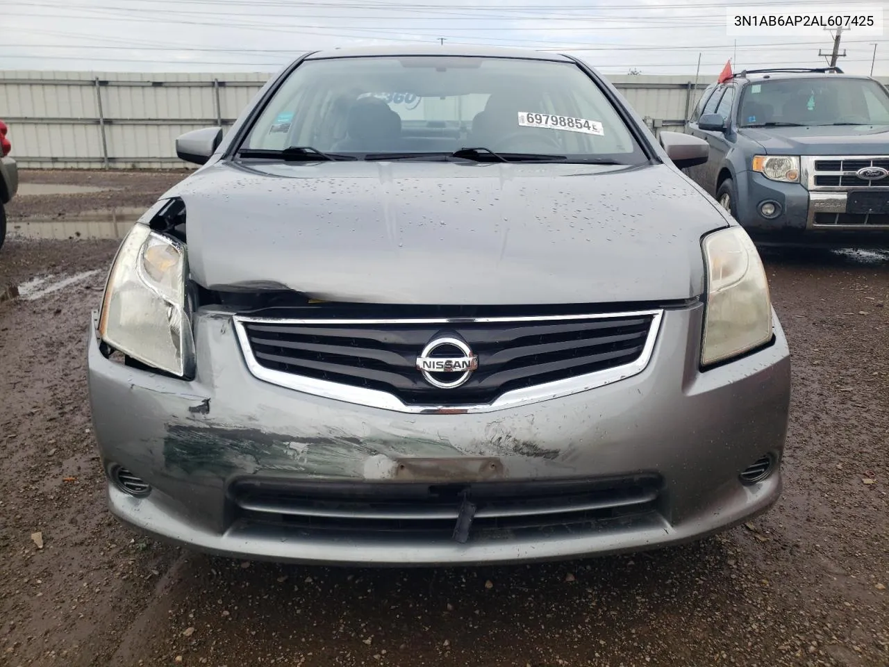 2010 Nissan Sentra 2.0 VIN: 3N1AB6AP2AL607425 Lot: 69798854