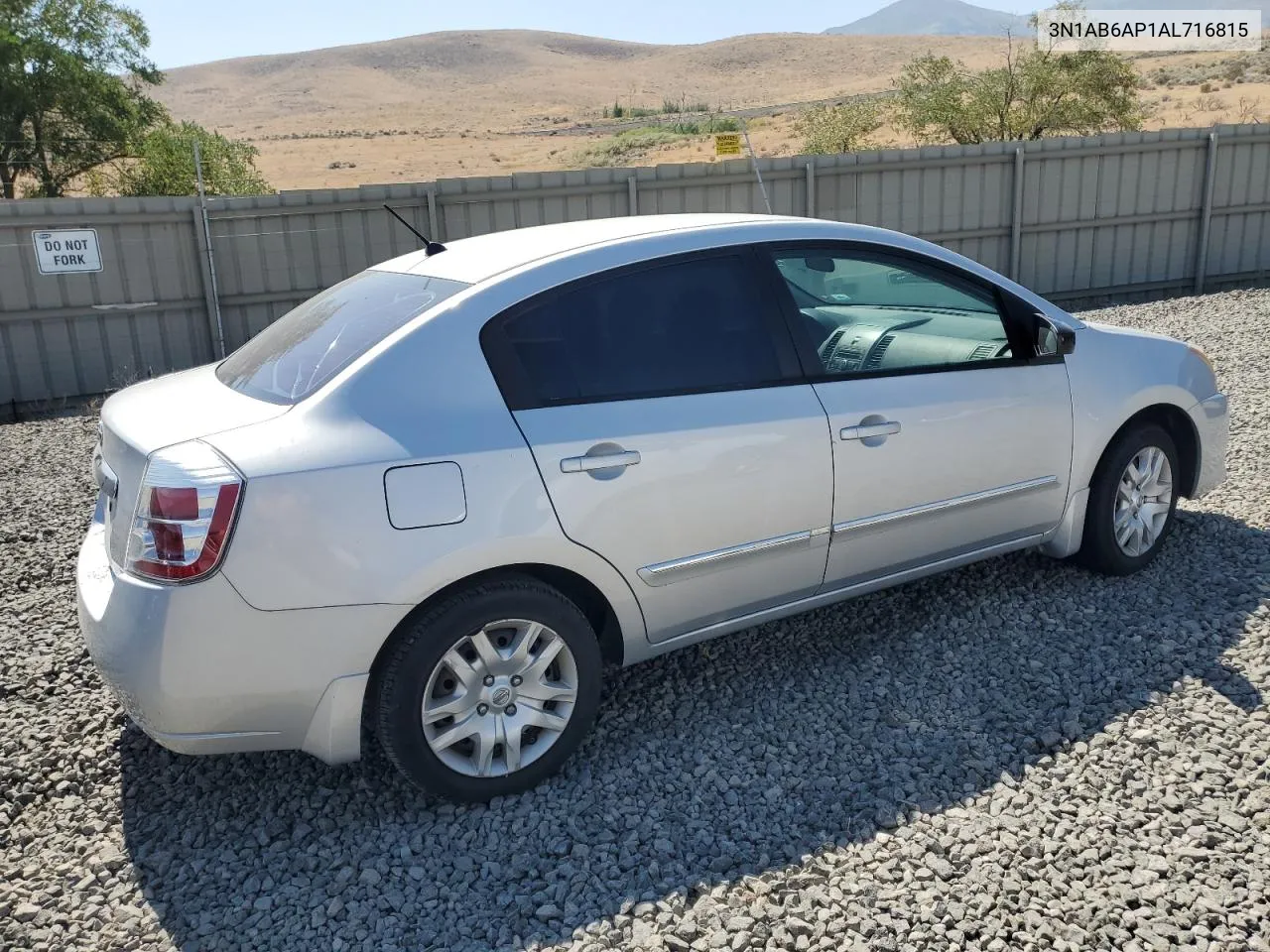 3N1AB6AP1AL716815 2010 Nissan Sentra 2.0