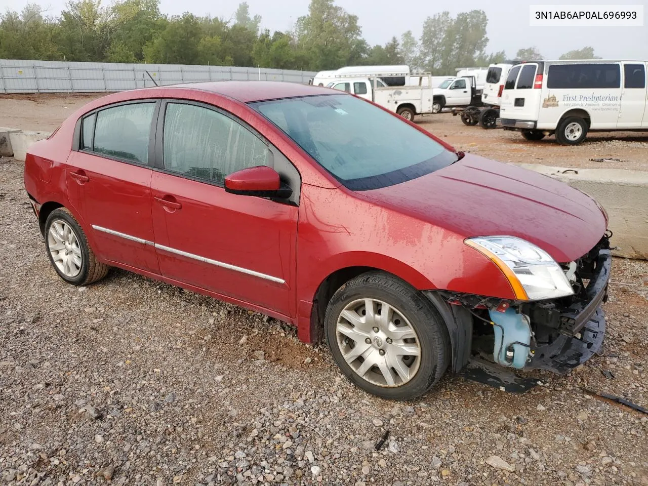 3N1AB6AP0AL696993 2010 Nissan Sentra 2.0