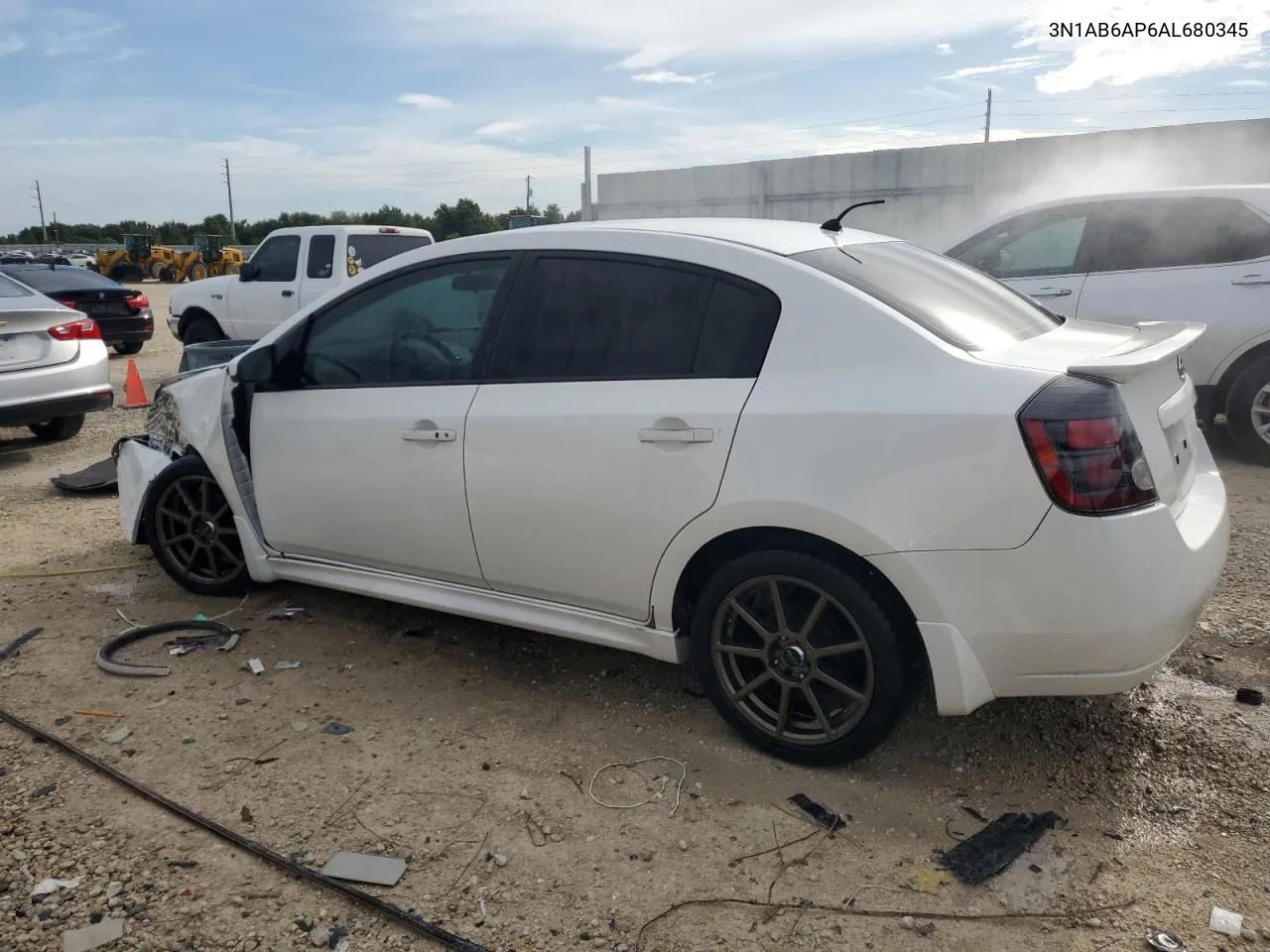 2010 Nissan Sentra 2.0 VIN: 3N1AB6AP6AL680345 Lot: 70388774