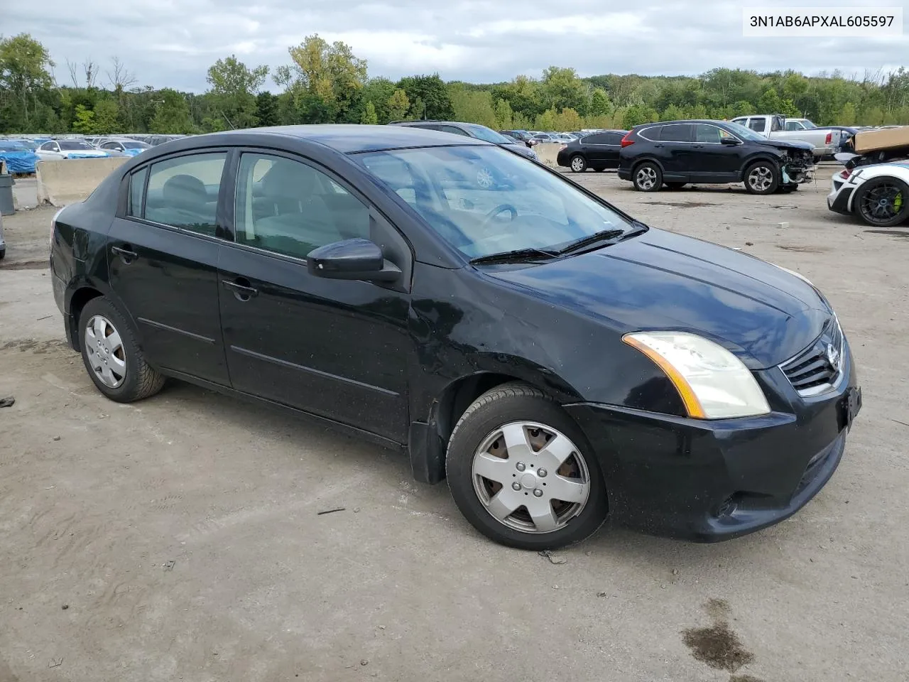 2010 Nissan Sentra 2.0 VIN: 3N1AB6APXAL605597 Lot: 70612294