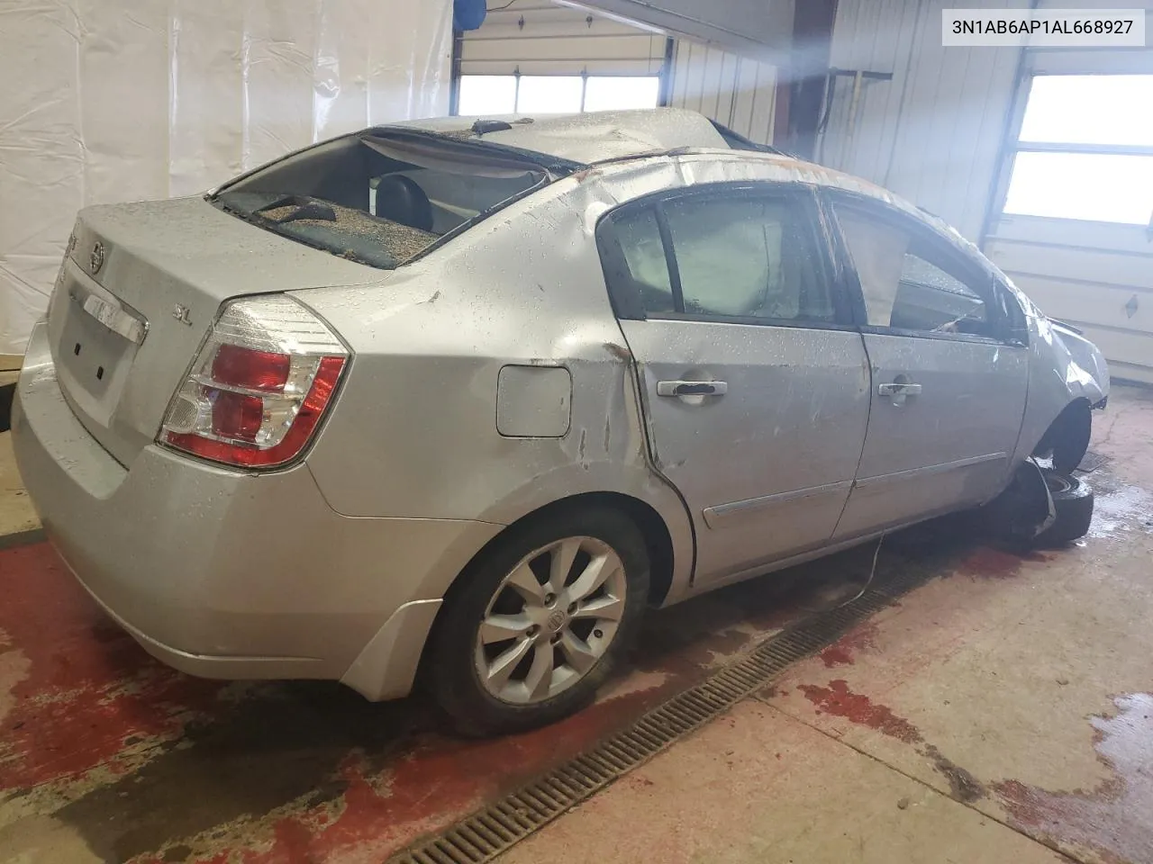 2010 Nissan Sentra 2.0 VIN: 3N1AB6AP1AL668927 Lot: 70656264