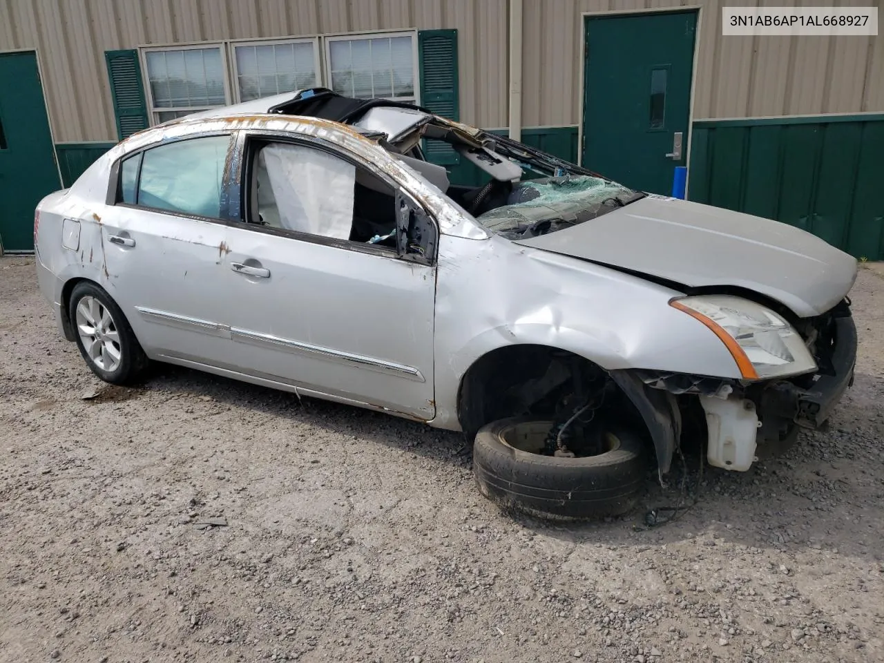 2010 Nissan Sentra 2.0 VIN: 3N1AB6AP1AL668927 Lot: 70656264