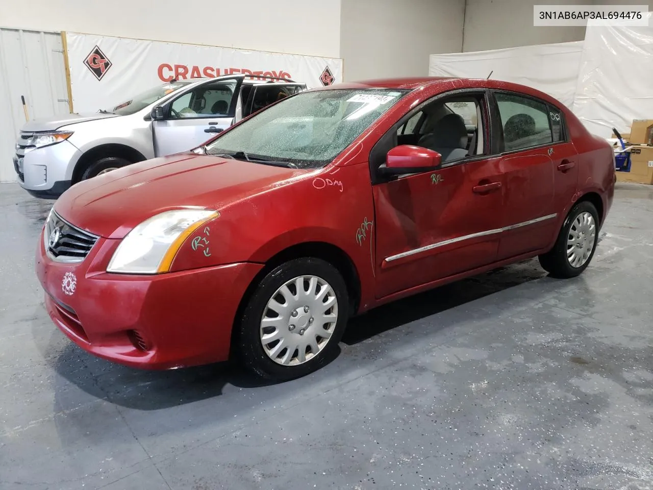 2010 Nissan Sentra 2.0 VIN: 3N1AB6AP3AL694476 Lot: 71487194