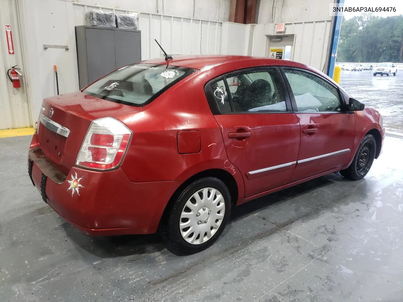 2010 Nissan Sentra 2.0 VIN: 3N1AB6AP3AL694476 Lot: 71487194