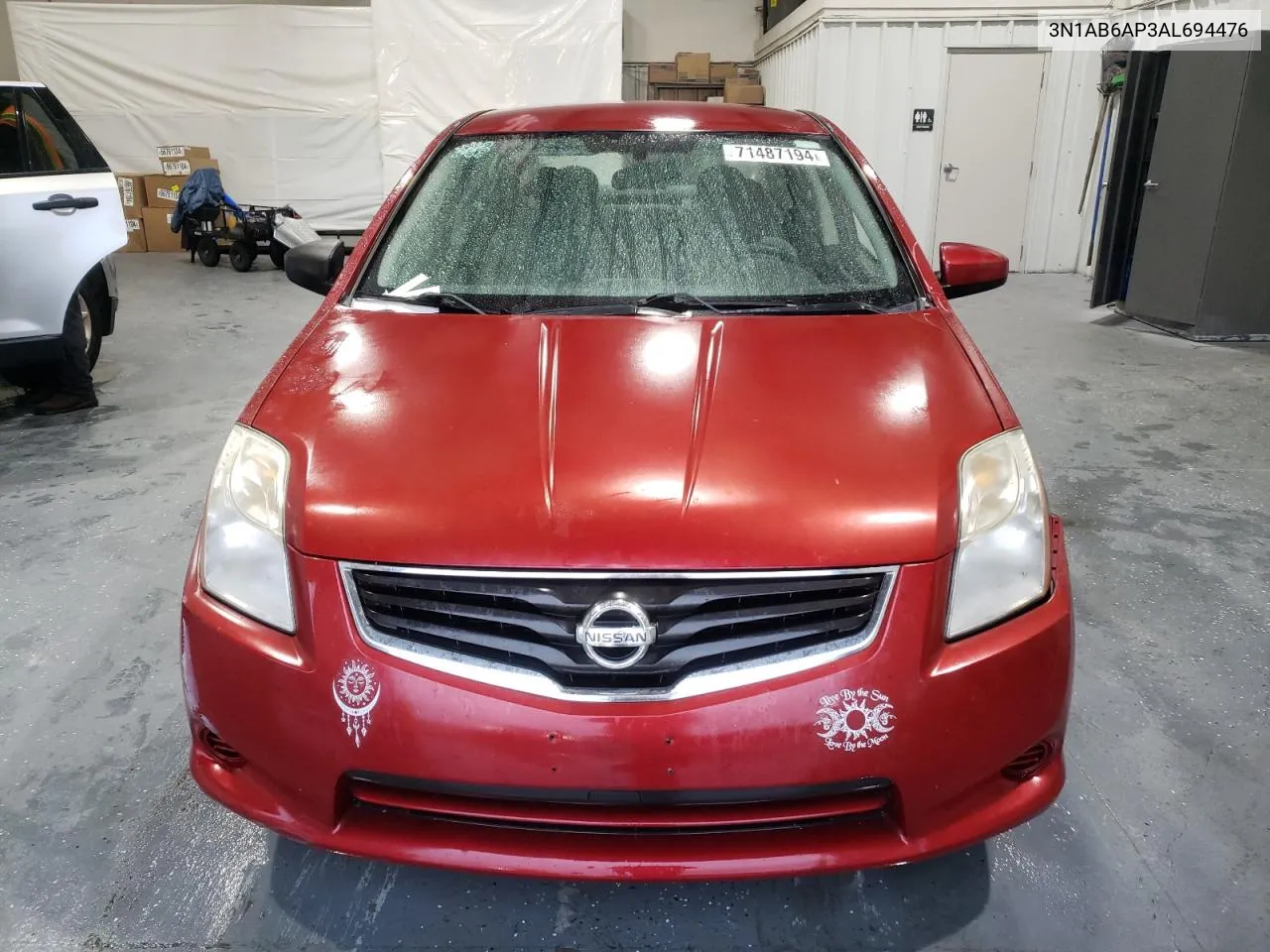 2010 Nissan Sentra 2.0 VIN: 3N1AB6AP3AL694476 Lot: 71487194