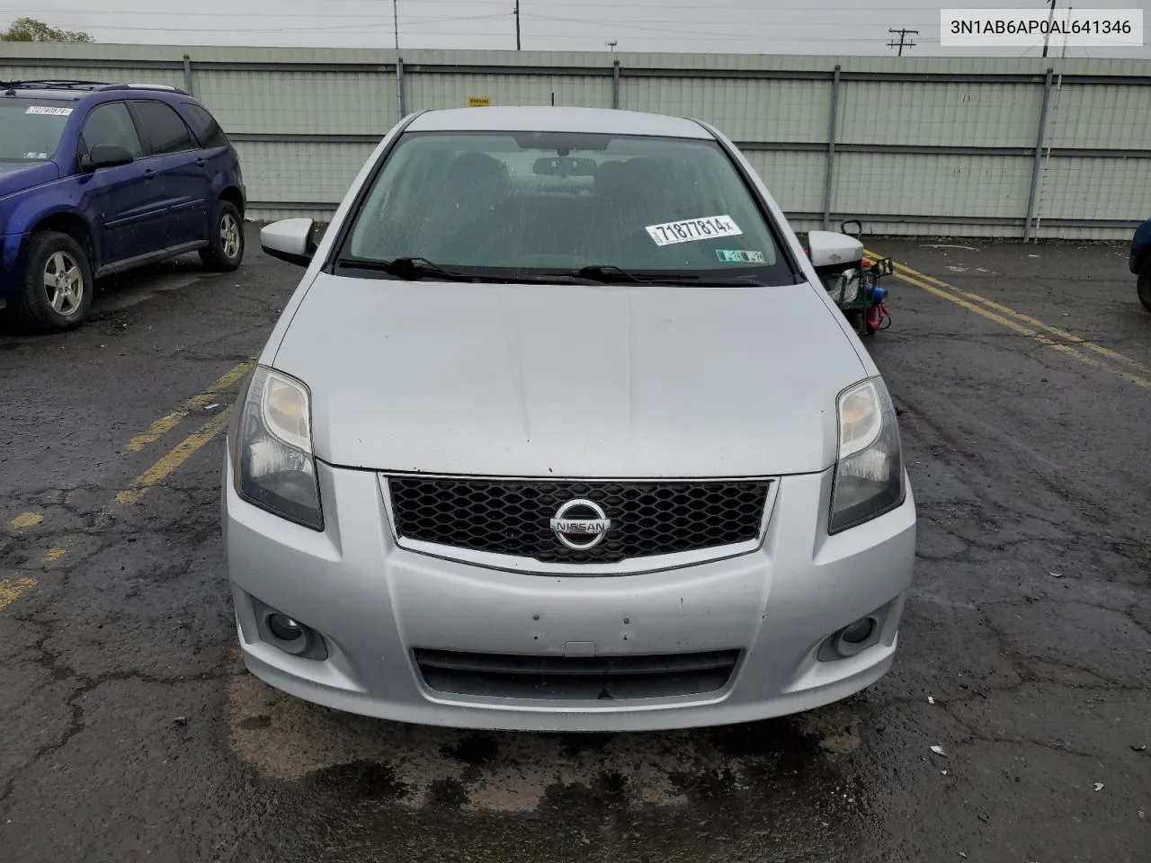 2010 Nissan Sentra 2.0 VIN: 3N1AB6AP0AL641346 Lot: 71877814