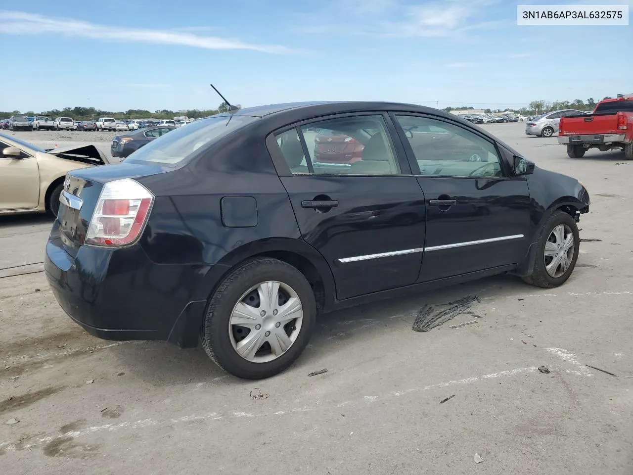 2010 Nissan Sentra 2.0 VIN: 3N1AB6AP3AL632575 Lot: 71945674