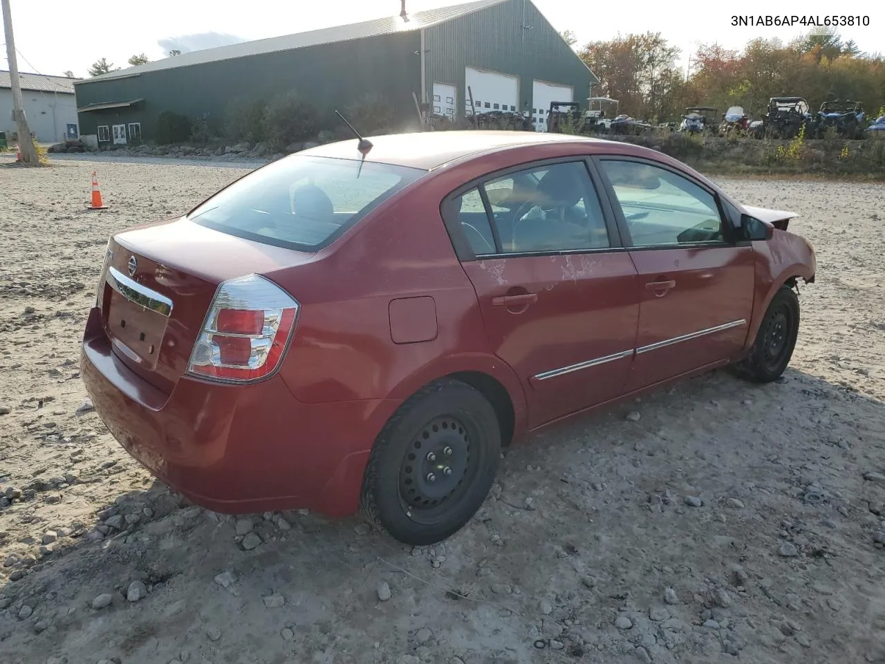 2010 Nissan Sentra 2.0 VIN: 3N1AB6AP4AL653810 Lot: 74568544