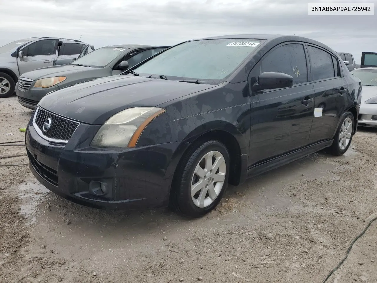 2010 Nissan Sentra 2.0 VIN: 3N1AB6AP9AL725942 Lot: 75758214