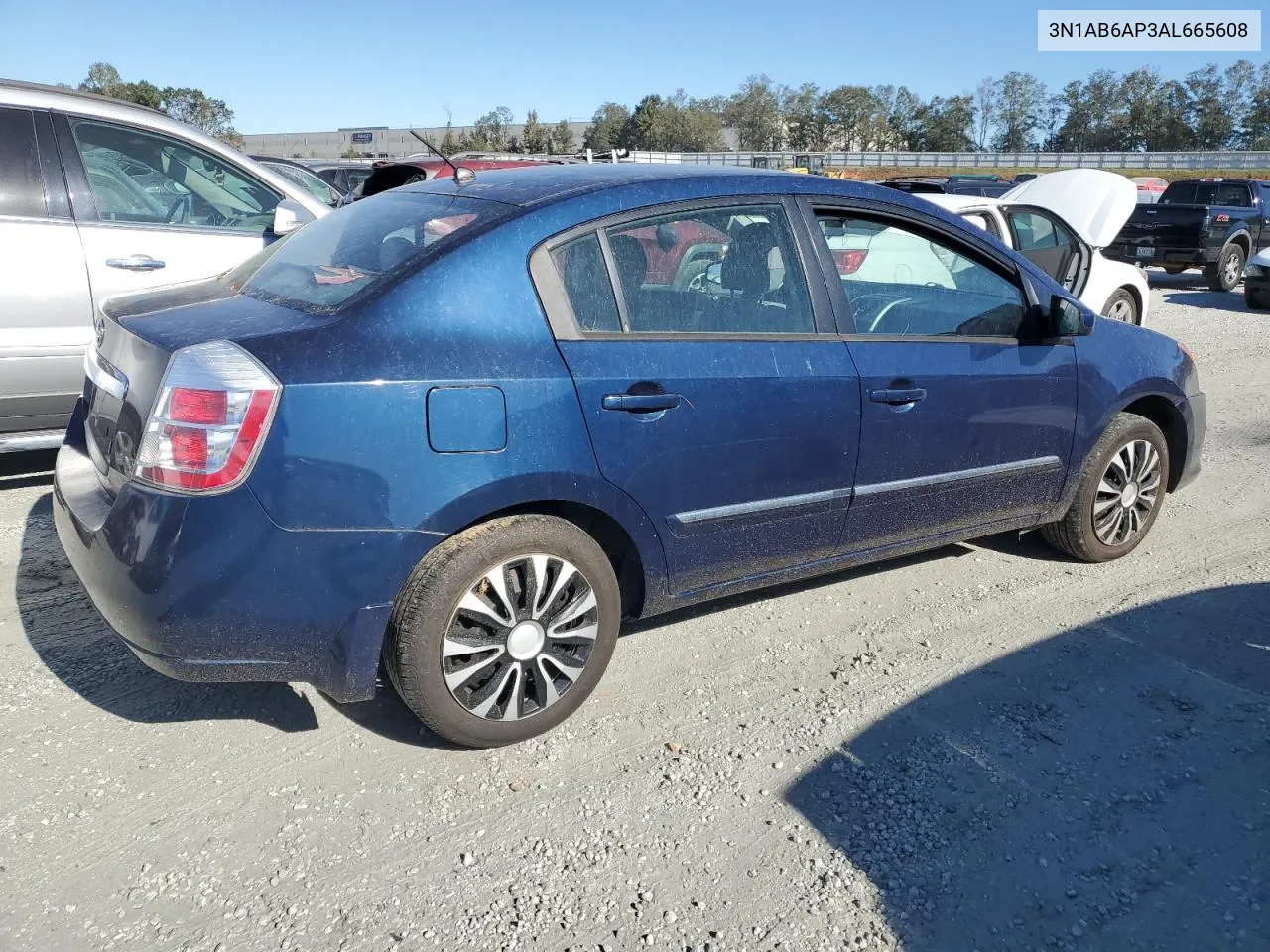 2010 Nissan Sentra 2.0 VIN: 3N1AB6AP3AL665608 Lot: 76794334