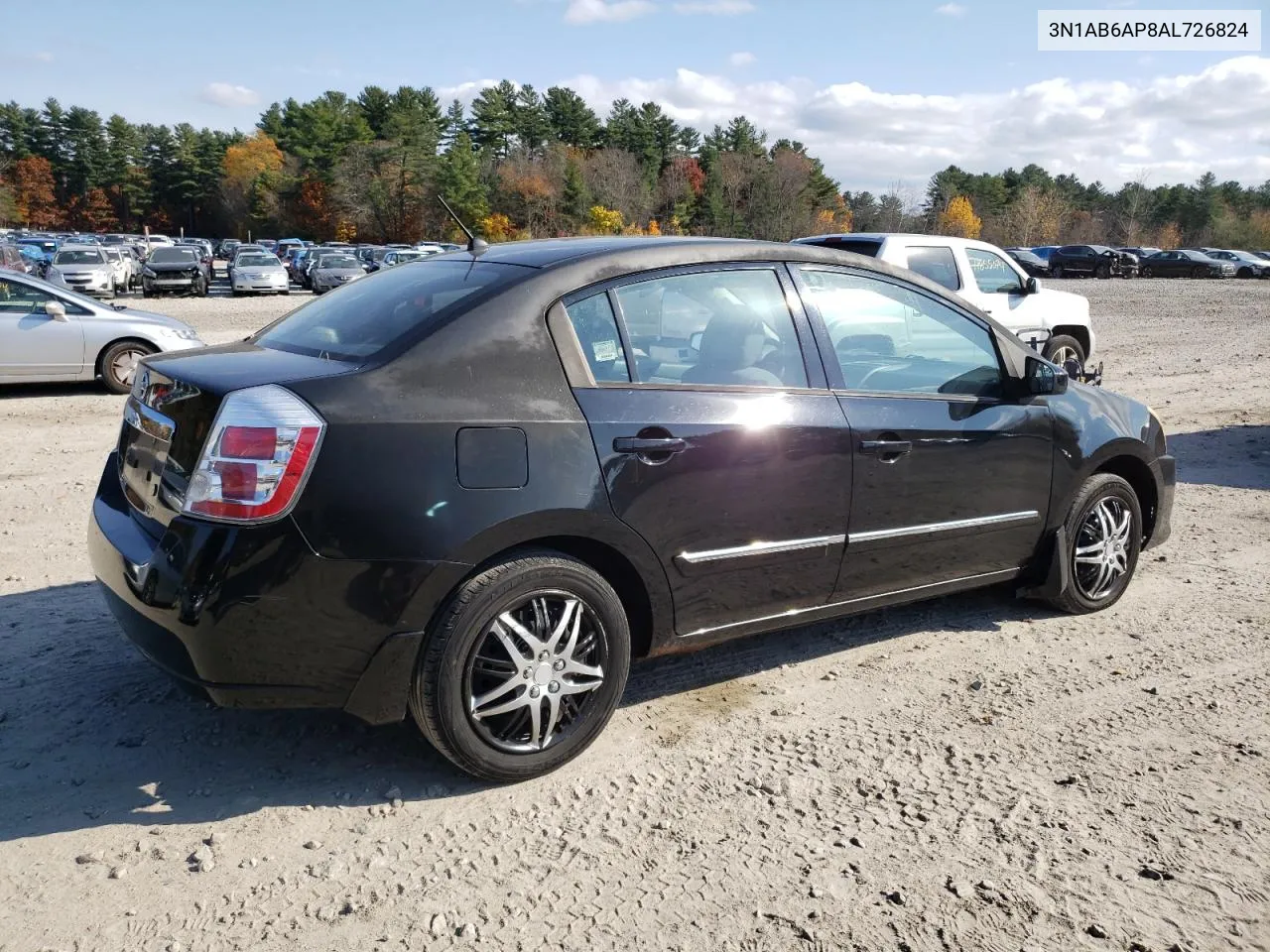 2010 Nissan Sentra 2.0 VIN: 3N1AB6AP8AL726824 Lot: 77462714