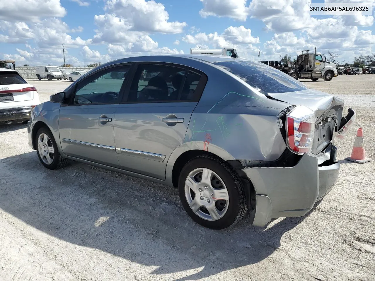 2010 Nissan Sentra 2.0 VIN: 3N1AB6AP5AL696326 Lot: 77650794