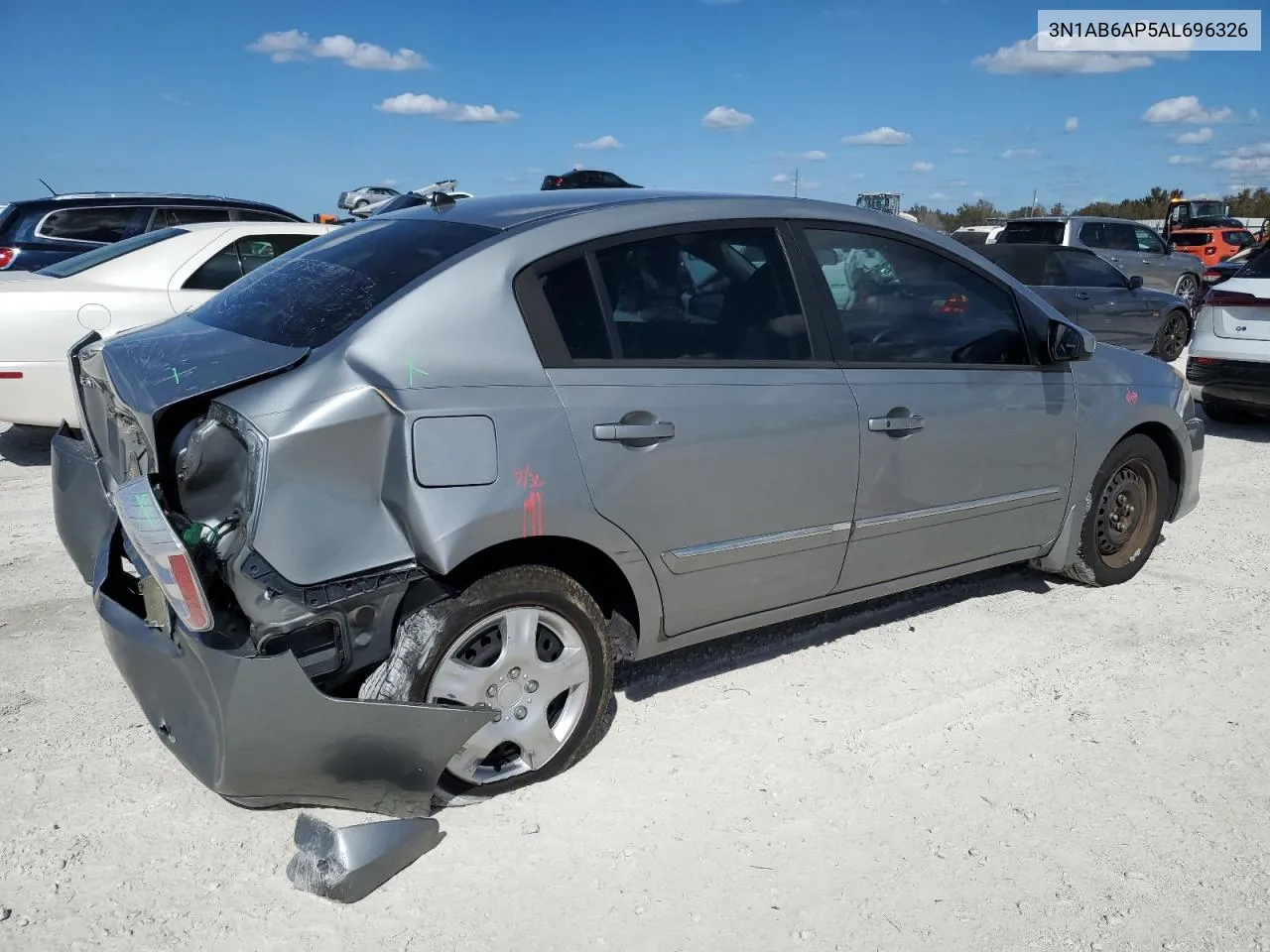 2010 Nissan Sentra 2.0 VIN: 3N1AB6AP5AL696326 Lot: 77650794