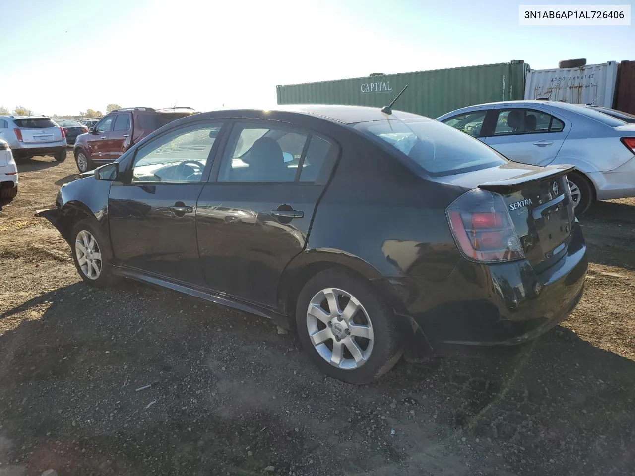 2010 Nissan Sentra 2.0 VIN: 3N1AB6AP1AL726406 Lot: 77821064