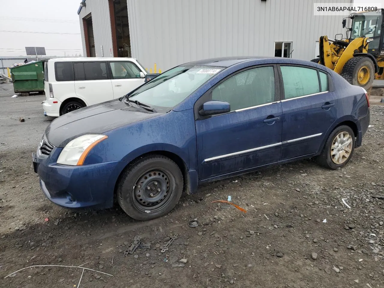 2010 Nissan Sentra 2.0 VIN: 3N1AB6AP4AL716808 Lot: 78080774