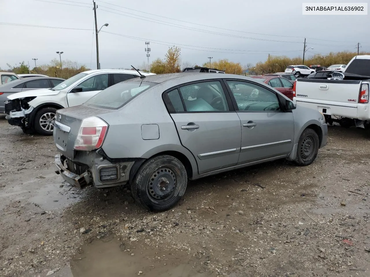 2010 Nissan Sentra 2.0 VIN: 3N1AB6AP1AL636902 Lot: 79300524