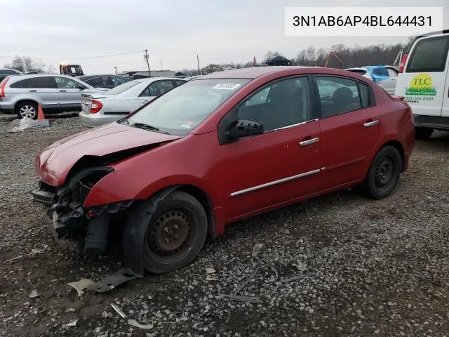 2011 Nissan Sentra 2.0 VIN: 3N1AB6AP4BL644431 Lot: 46360394