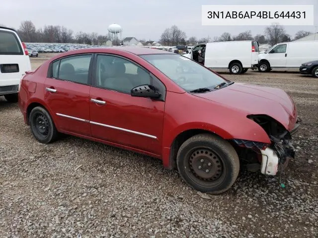 2011 Nissan Sentra 2.0 VIN: 3N1AB6AP4BL644431 Lot: 46360394