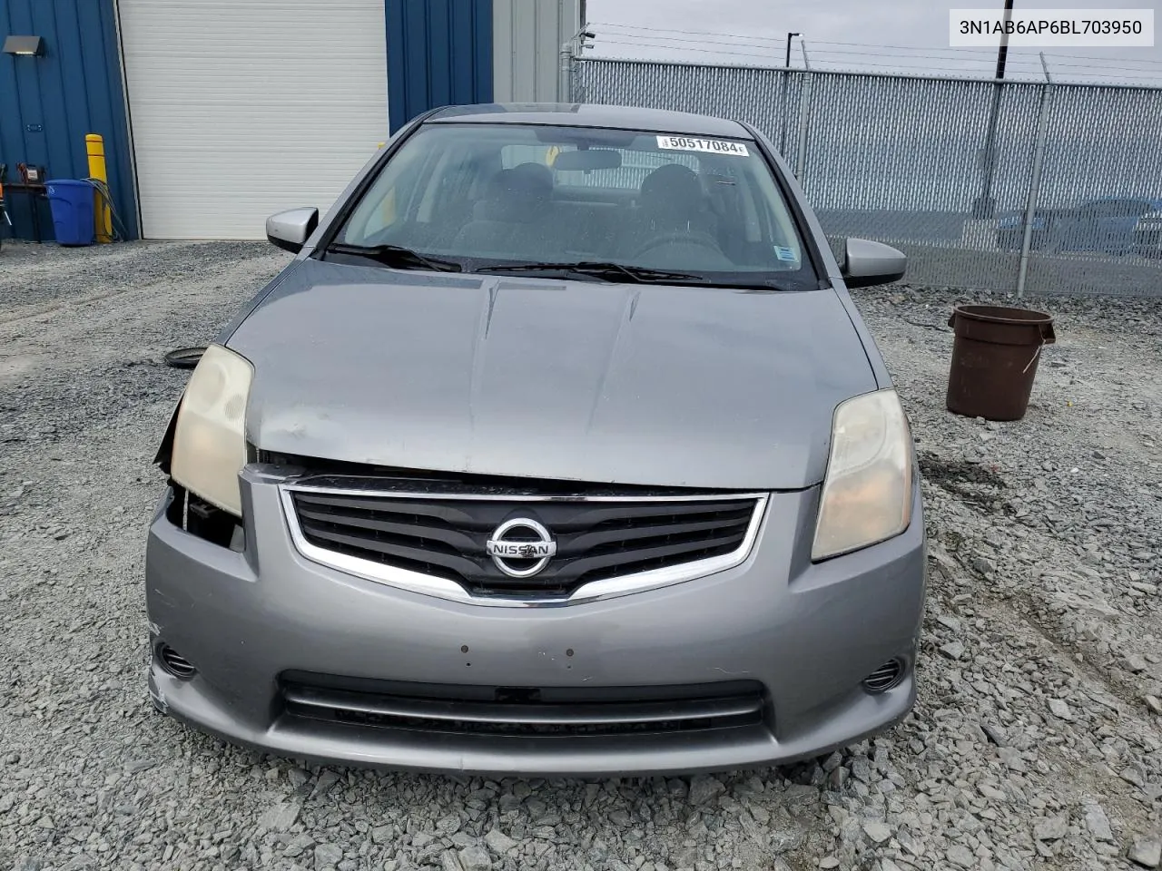 2011 Nissan Sentra 2.0 VIN: 3N1AB6AP6BL703950 Lot: 50517084