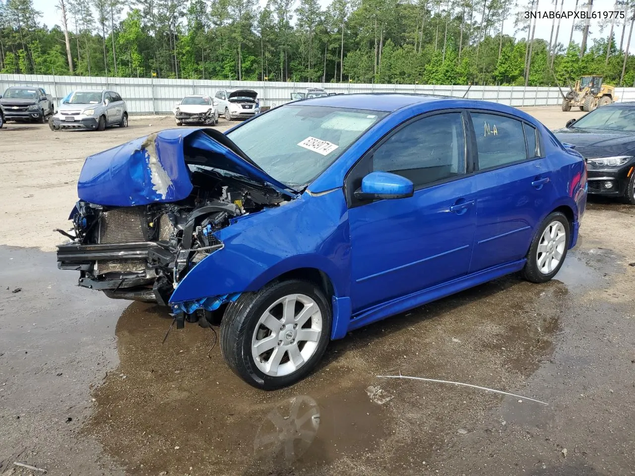 2011 Nissan Sentra 2.0 VIN: 3N1AB6APXBL619775 Lot: 52849774