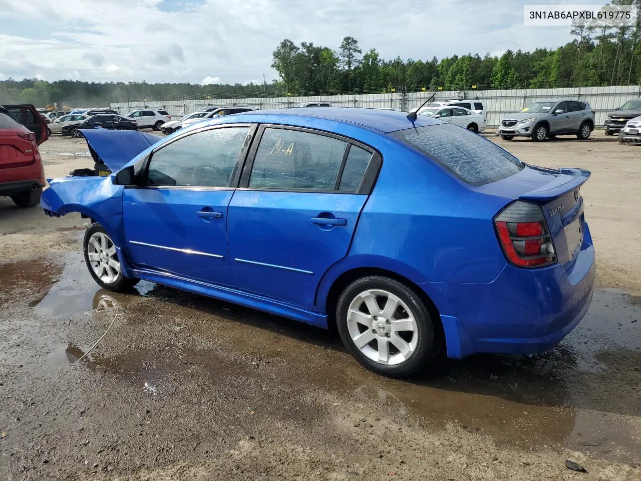 2011 Nissan Sentra 2.0 VIN: 3N1AB6APXBL619775 Lot: 52849774