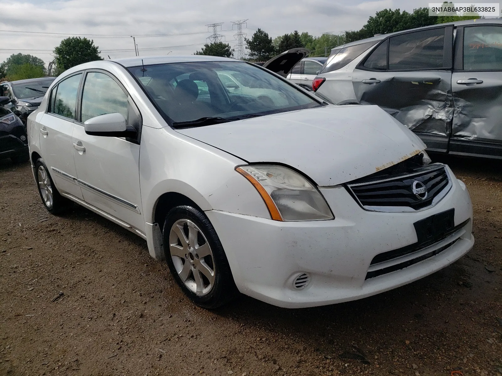 3N1AB6AP3BL633825 2011 Nissan Sentra 2.0