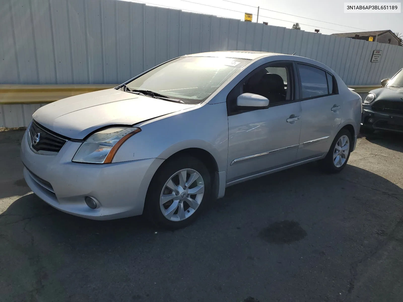 2011 Nissan Sentra 2.0 VIN: 3N1AB6AP3BL651189 Lot: 57572714