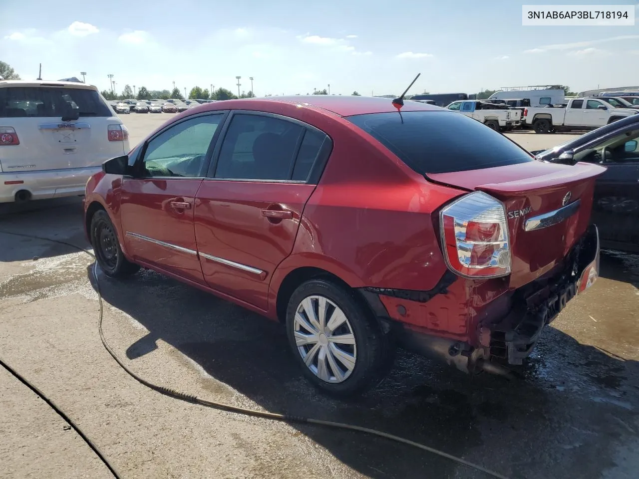 2011 Nissan Sentra 2.0 VIN: 3N1AB6AP3BL718194 Lot: 60089964