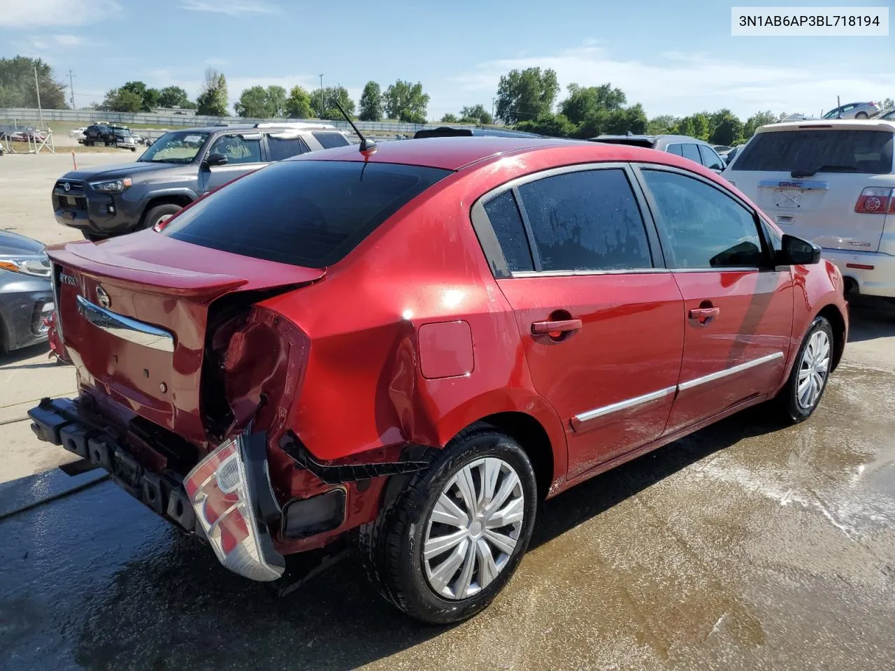 3N1AB6AP3BL718194 2011 Nissan Sentra 2.0