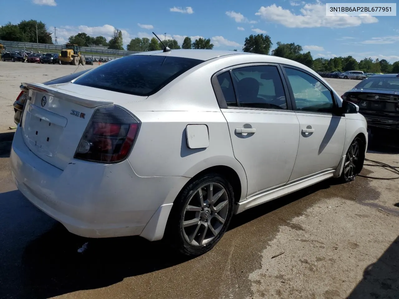 3N1BB6AP2BL677951 2011 Nissan Sentra Se-R