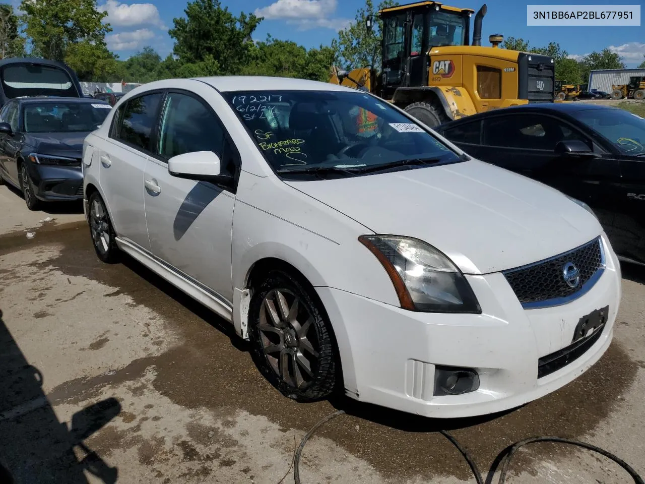 2011 Nissan Sentra Se-R VIN: 3N1BB6AP2BL677951 Lot: 61346494