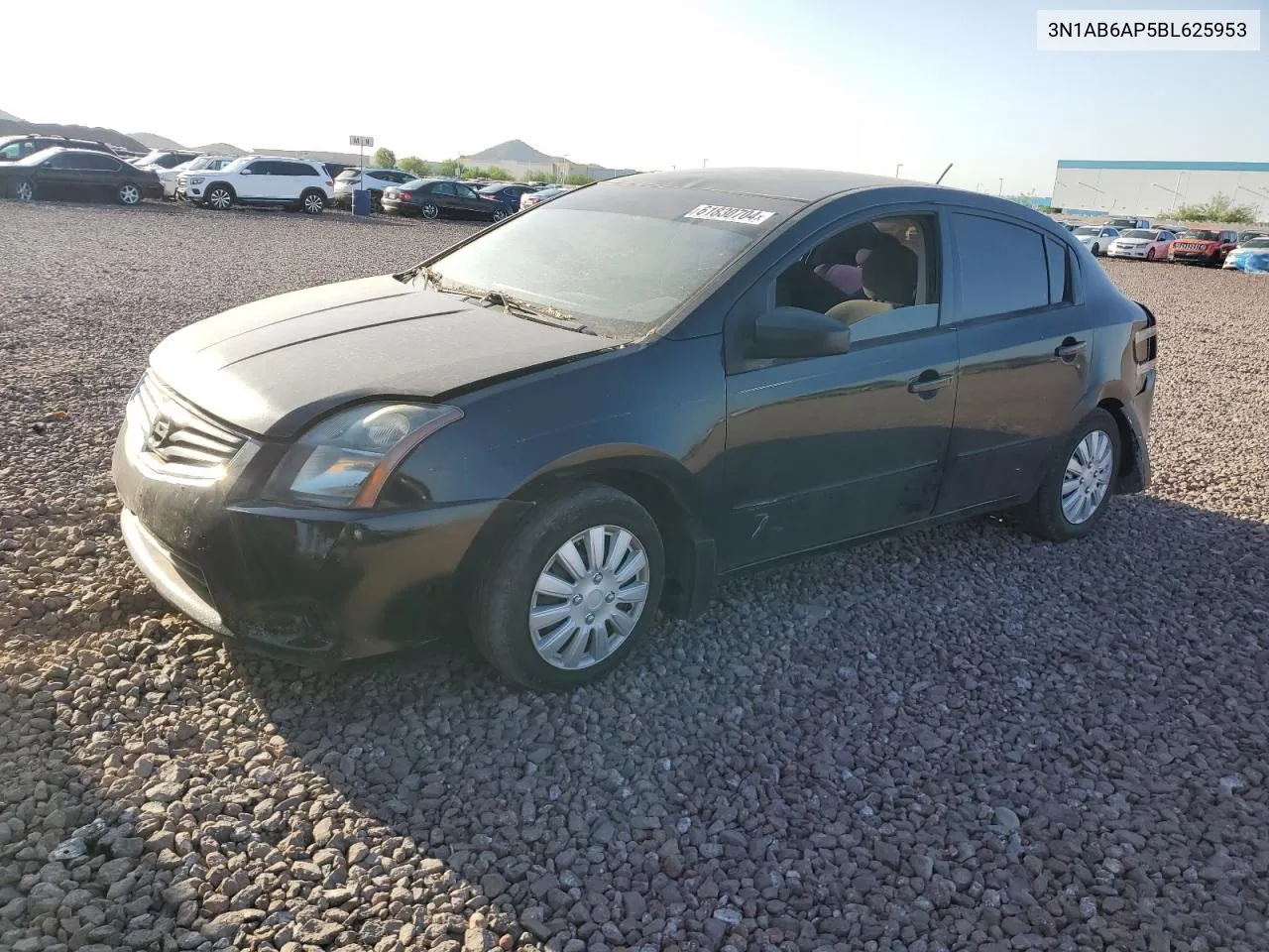 2011 Nissan Sentra 2.0 VIN: 3N1AB6AP5BL625953 Lot: 61830704