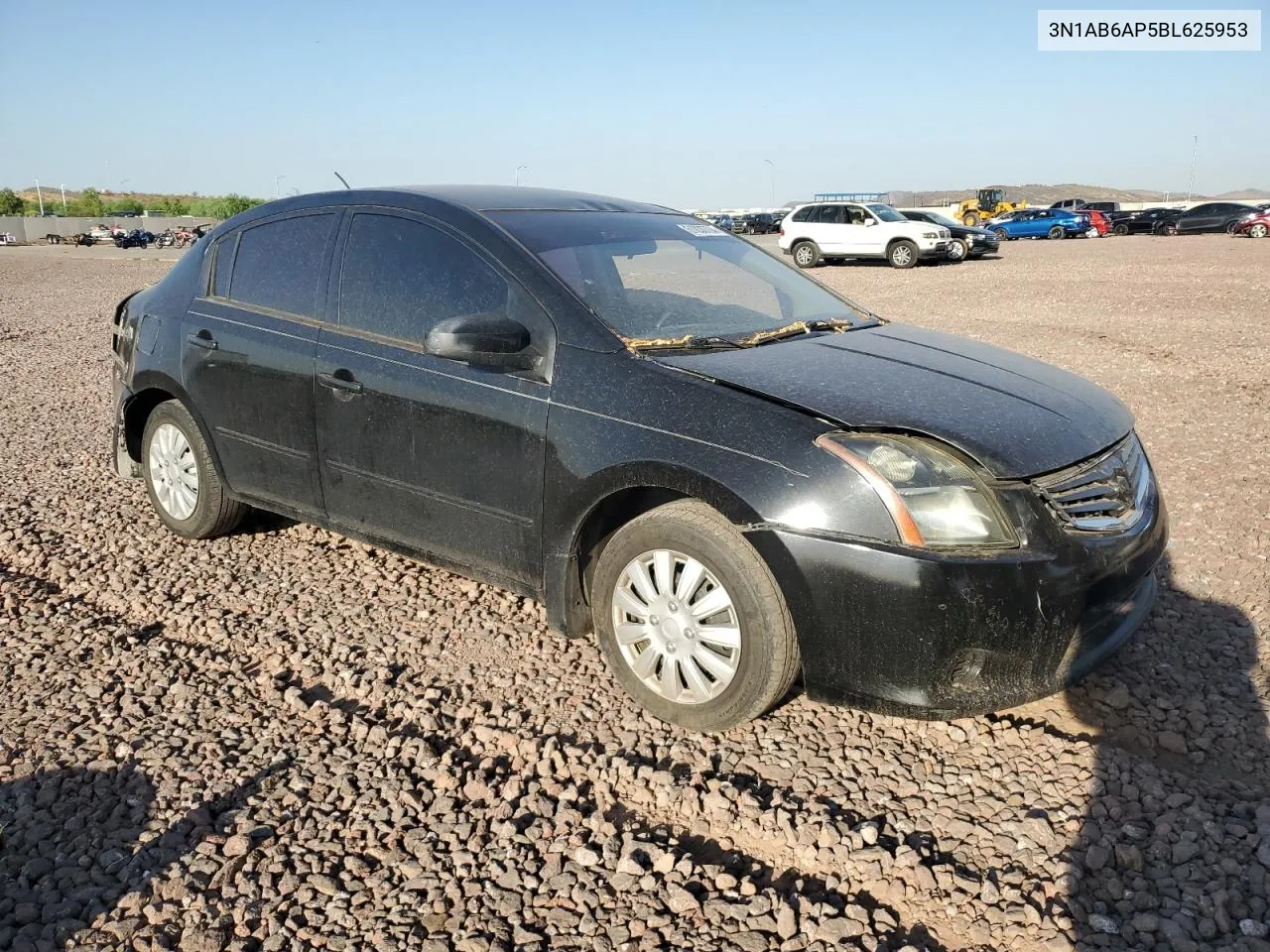 2011 Nissan Sentra 2.0 VIN: 3N1AB6AP5BL625953 Lot: 61830704