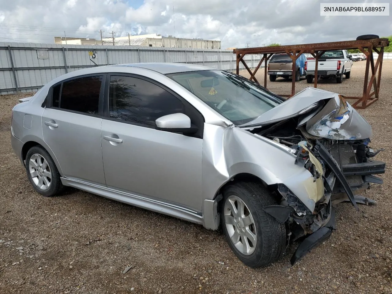 2011 Nissan Sentra 2.0 VIN: 3N1AB6AP9BL688957 Lot: 62469904