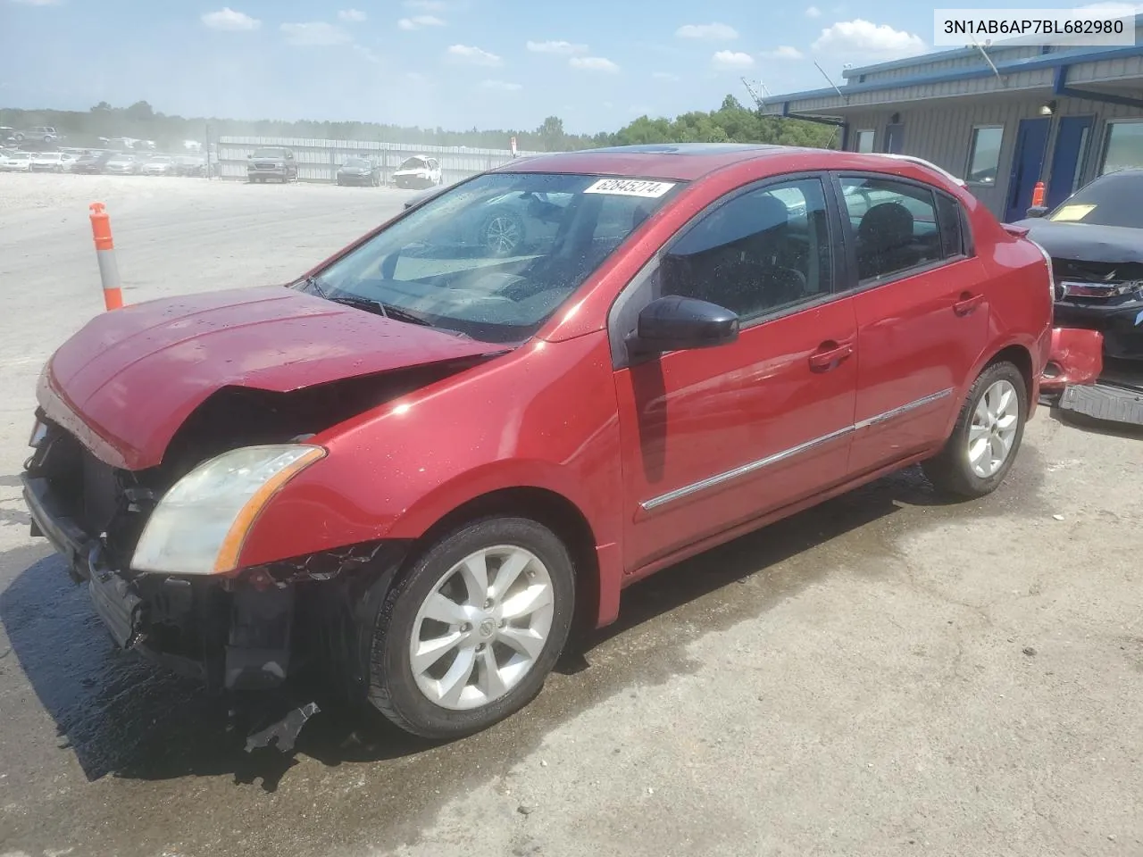 2011 Nissan Sentra 2.0 VIN: 3N1AB6AP7BL682980 Lot: 62845274