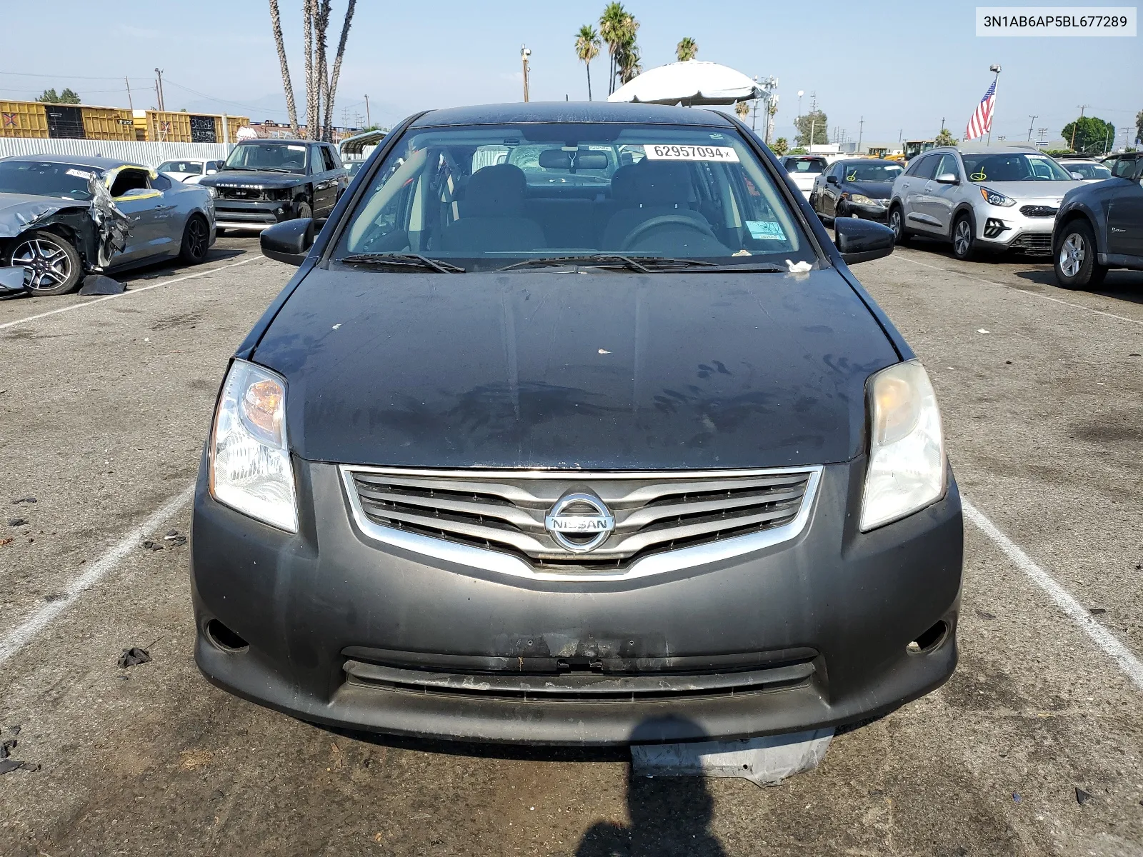 2011 Nissan Sentra 2.0 VIN: 3N1AB6AP5BL677289 Lot: 62957094