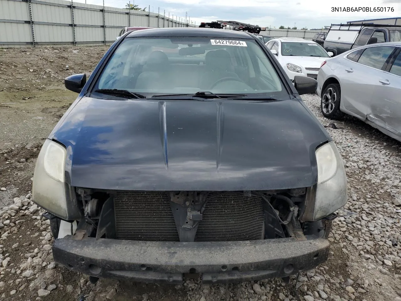 2011 Nissan Sentra 2.0 VIN: 3N1AB6AP0BL650176 Lot: 64279664