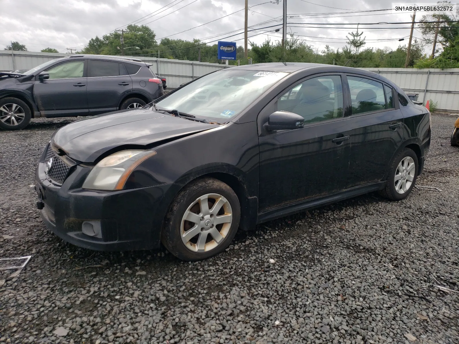 2011 Nissan Sentra 2.0 VIN: 3N1AB6AP6BL632572 Lot: 66140454