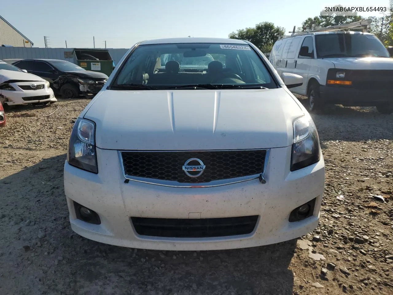 2011 Nissan Sentra 2.0 VIN: 3N1AB6APXBL654493 Lot: 66546324