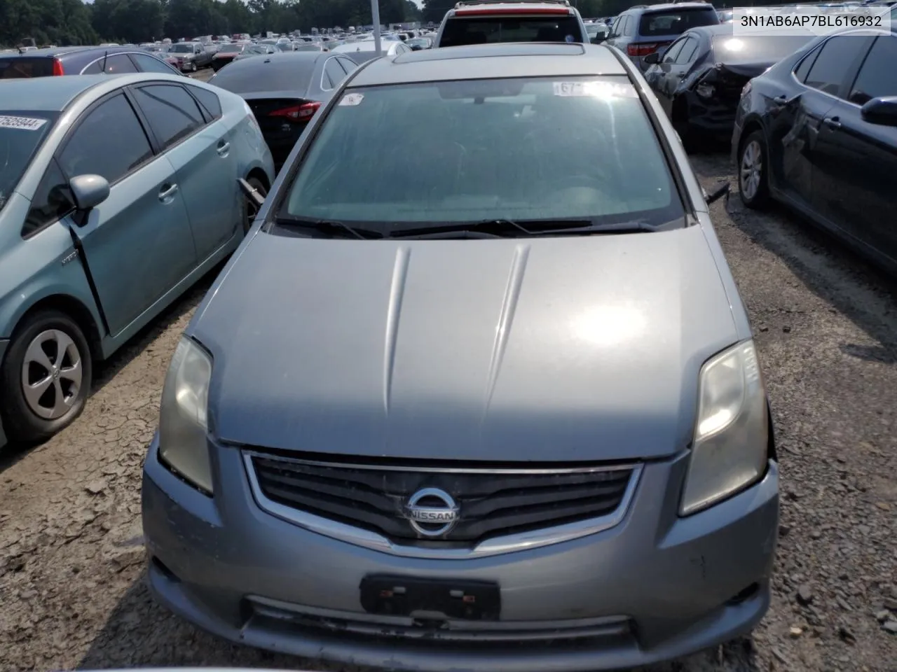 2011 Nissan Sentra 2.0 VIN: 3N1AB6AP7BL616932 Lot: 67163484