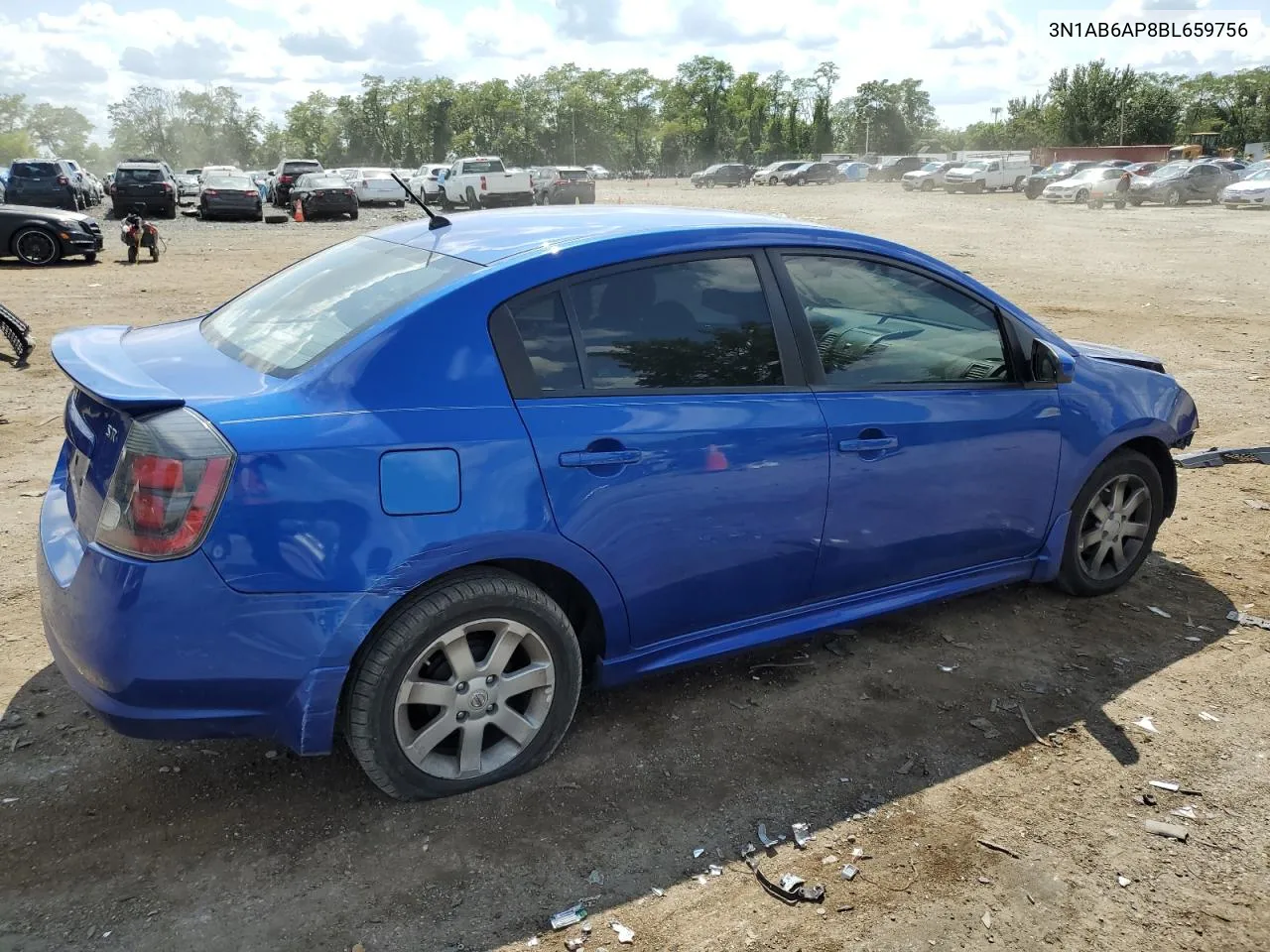 2011 Nissan Sentra 2.0 VIN: 3N1AB6AP8BL659756 Lot: 67192684