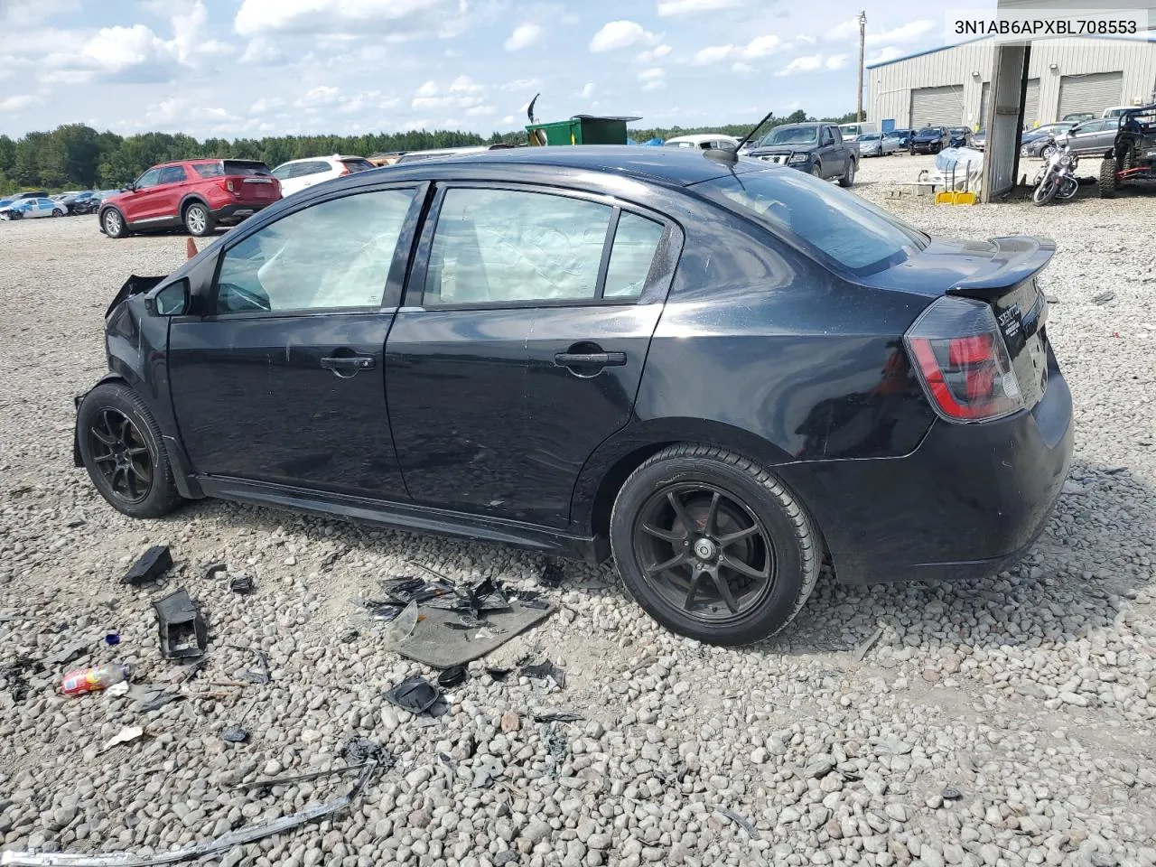 2011 Nissan Sentra 2.0 VIN: 3N1AB6APXBL708553 Lot: 67508354