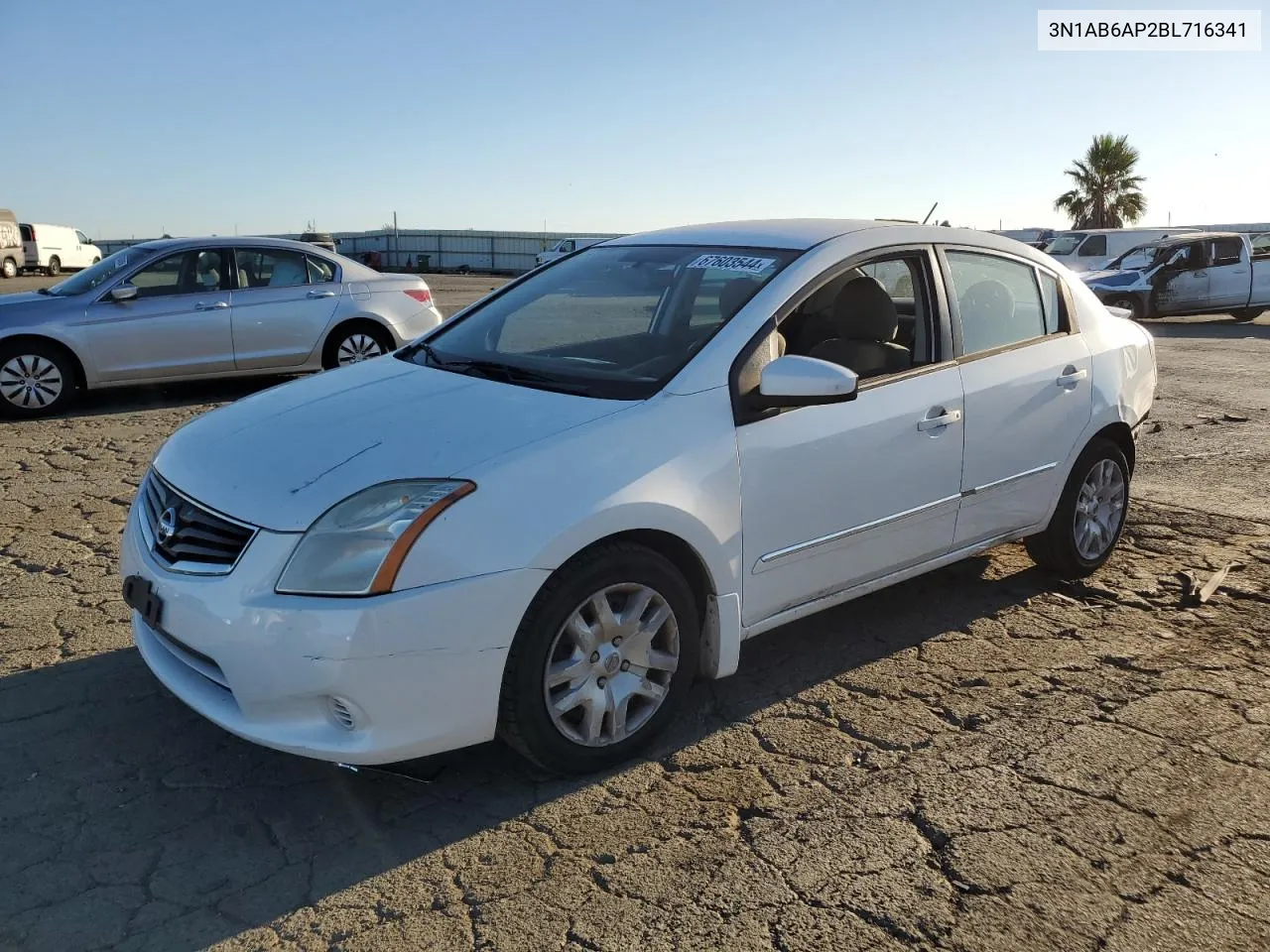 2011 Nissan Sentra 2.0 VIN: 3N1AB6AP2BL716341 Lot: 67603544