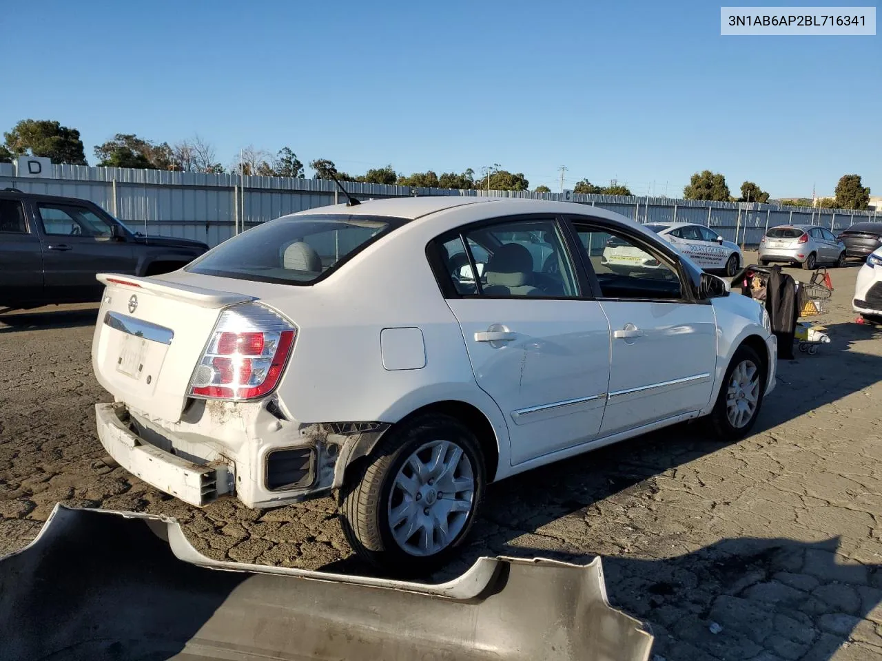 3N1AB6AP2BL716341 2011 Nissan Sentra 2.0