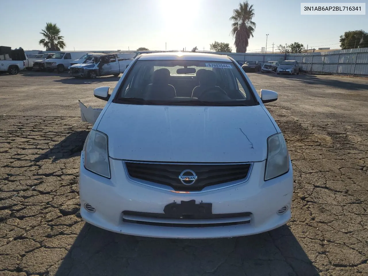 2011 Nissan Sentra 2.0 VIN: 3N1AB6AP2BL716341 Lot: 67603544