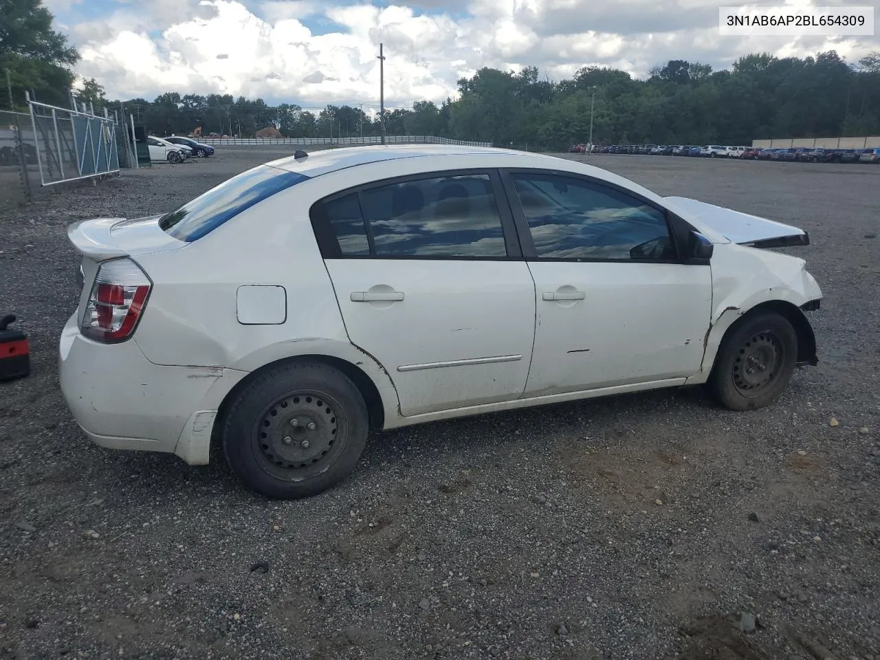 2011 Nissan Sentra 2.0 VIN: 3N1AB6AP2BL654309 Lot: 68168324