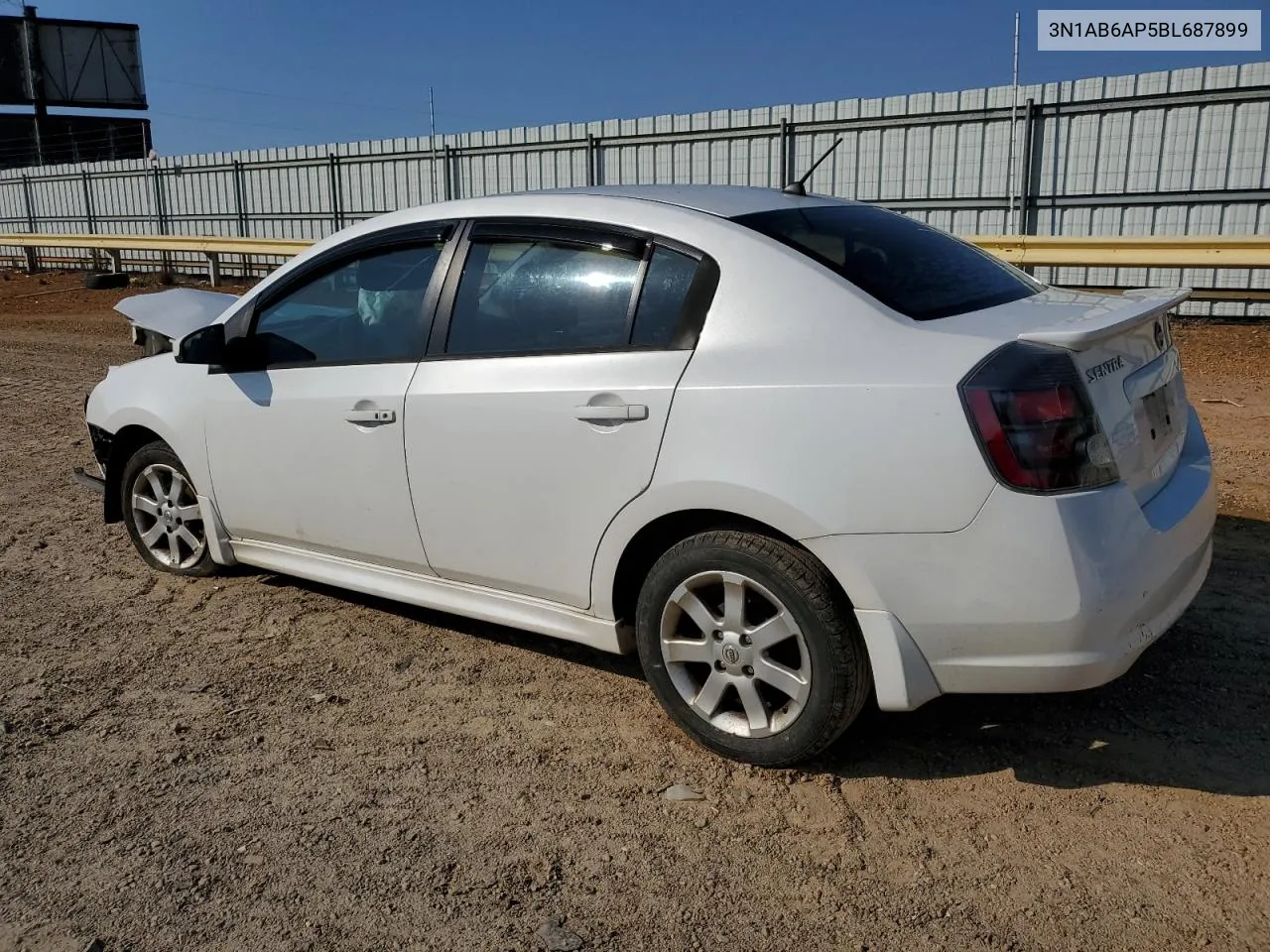 2011 Nissan Sentra 2.0 VIN: 3N1AB6AP5BL687899 Lot: 68442334