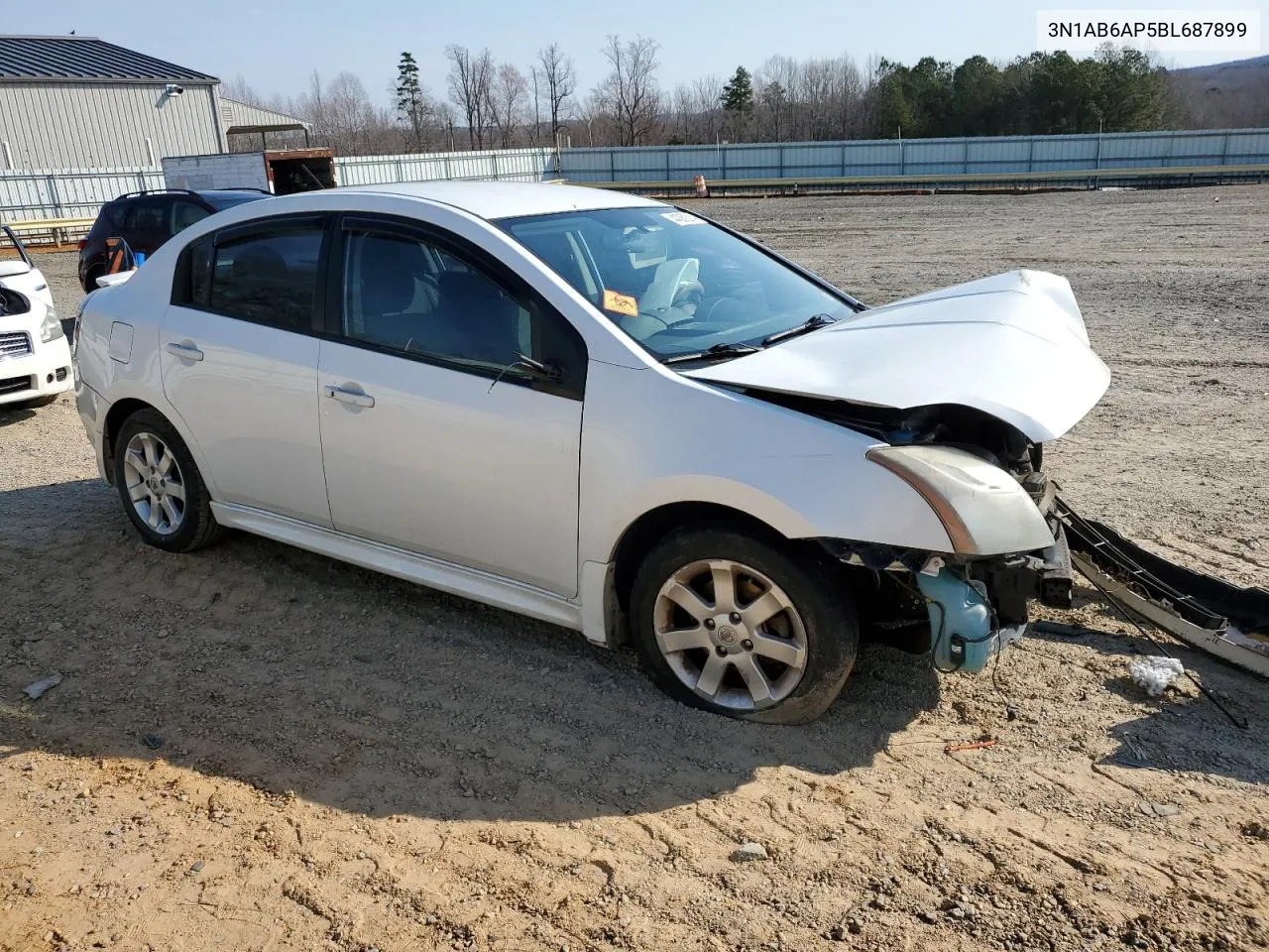 2011 Nissan Sentra 2.0 VIN: 3N1AB6AP5BL687899 Lot: 68442334