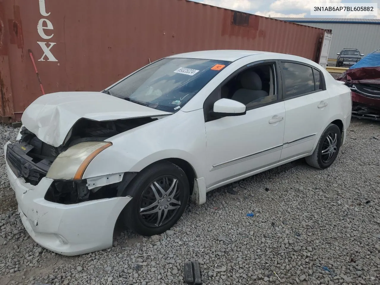 2011 Nissan Sentra 2.0 VIN: 3N1AB6AP7BL605882 Lot: 69325224